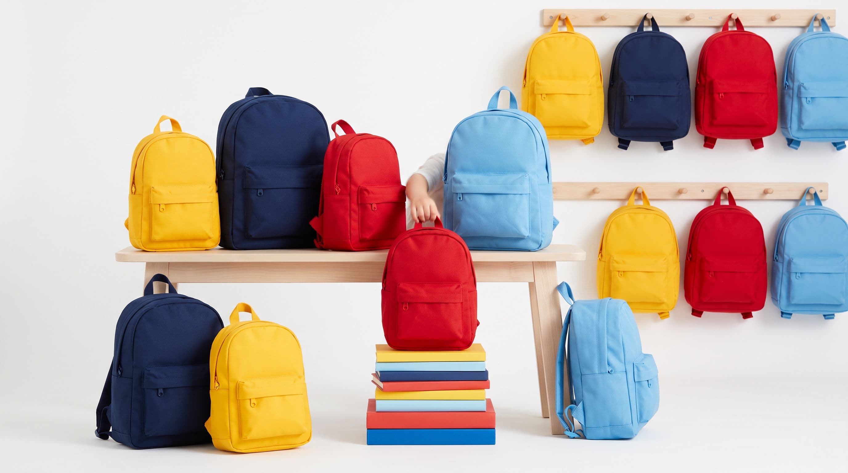 Un sac à dos pour enfant, prêt pour la rentrée